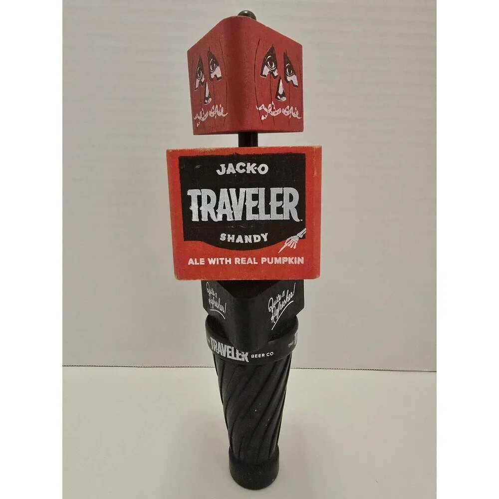 Traveler Jack-O Seasonal Shandy Pumpkin Beer Tap Handle
